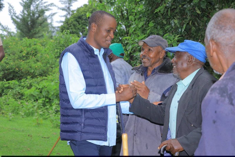 Benard Ngeno, a former assistant to former MP Johana Ngeno. He is oneof the hopefulls and ha sbeen touted as a front runner. Photo/Courtesy