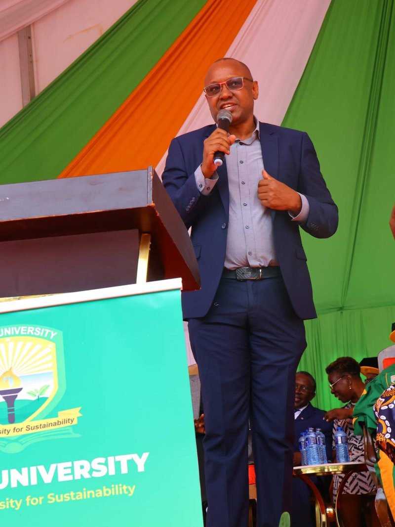 Ronald Tonui the former Bomet Central MP who is eying KUPPET Secretary general position in battle with Akello Misori