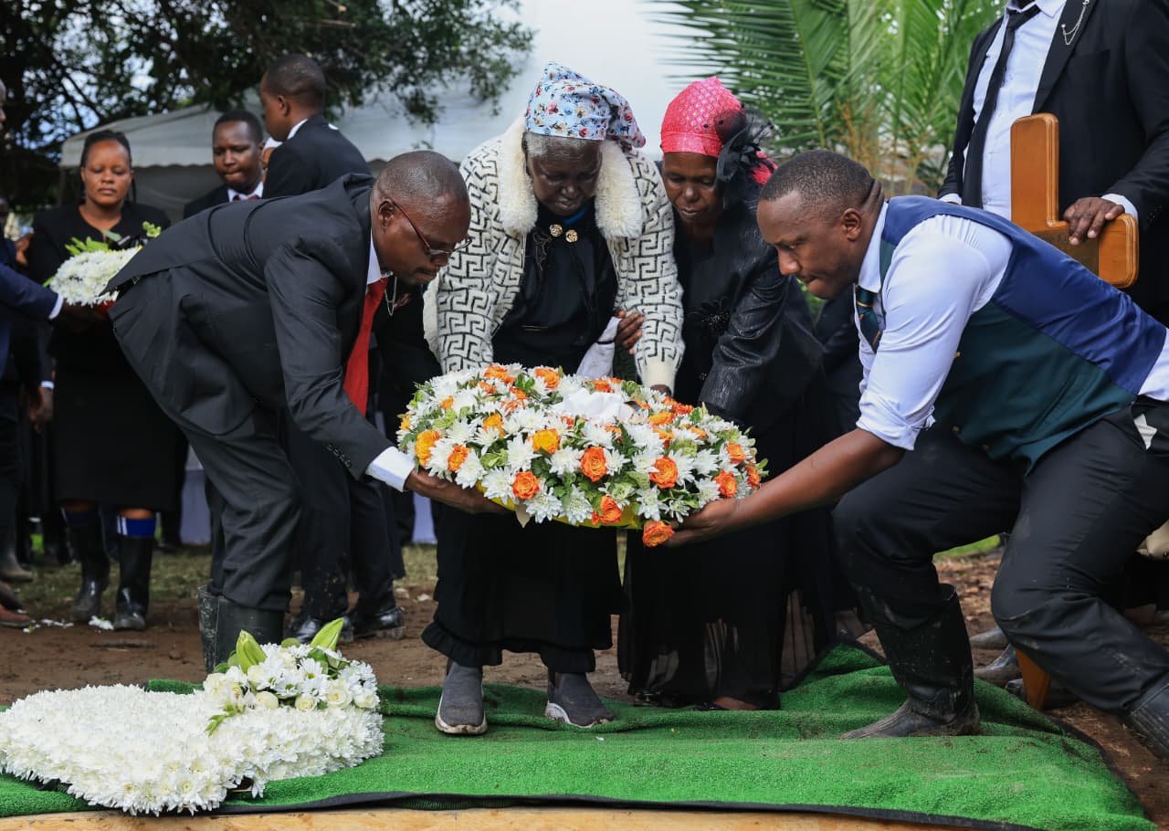 Emotional Farewell as Emurua Dikirr MP Johana Ngeno Laid to Rest in Mogondo